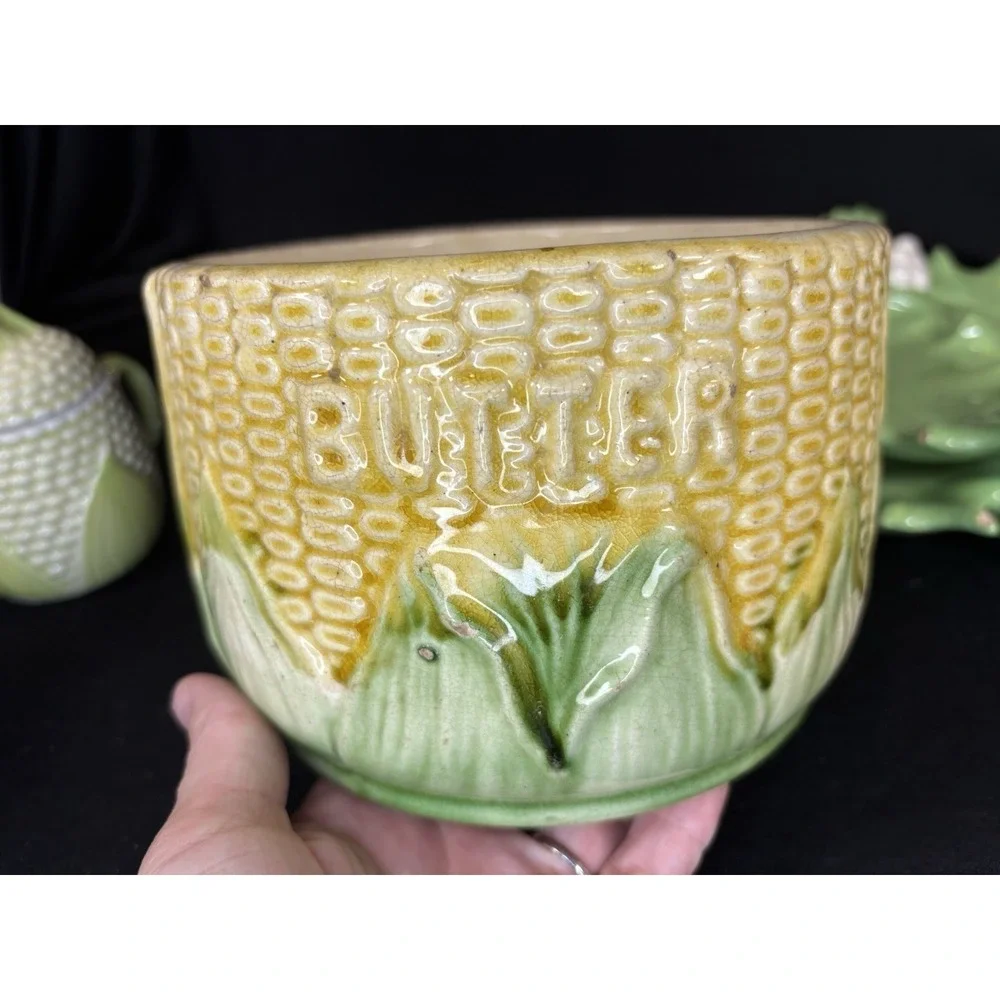 Vintage Corn Dishware, 1960s, See Pictures For Condition‎